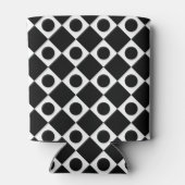 Mod Retro 60's zwart Blikjeskoeler (Achterkant)