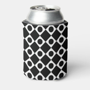Mod Retro 60's zwart Blikjeskoeler