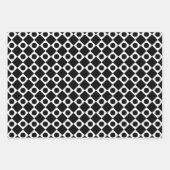 Mod Retro 60's zwart Inpakpapier Vel (Voorkant 2)