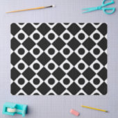 Mod Retro 60's zwart Tissuepapier (Craft)