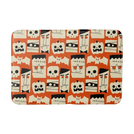 Mod Retro Monsters Badmat (Voorkant)