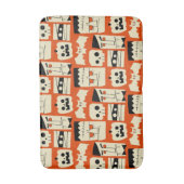 Mod Retro Monsters Badmat (Voorkant Verticaal)