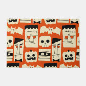 Mod Retro Monsters Deurmat (Voorkant)