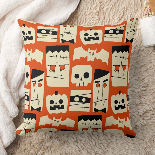Mod Retro Monsters Kussen (Deken)
