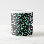Mod Retro Quirky Groovy Boho Paragender Pride Grote Koffiekop (Voorkant)