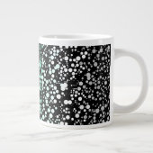 Mod Retro Quirky Groovy Boho Paragender Pride Grote Koffiekop (Rechts)