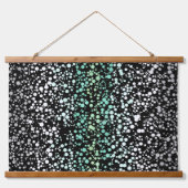 Mod Retro Quirky Groovy Boho Paragender Pride Hangend Wandkleed (Voorkant)