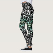 Mod Retro Quirky Groovy Boho Paragender Pride Leggings (Links)