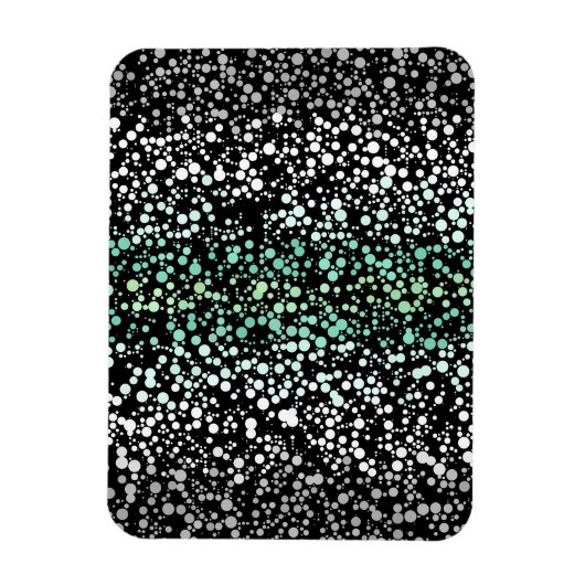 Mod Retro Quirky Groovy Boho Paragender Pride Magneet (Verticaal)