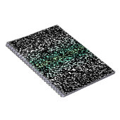 Mod Retro Quirky Groovy Boho Paragender Pride Notitieboek (Rechterzijde)