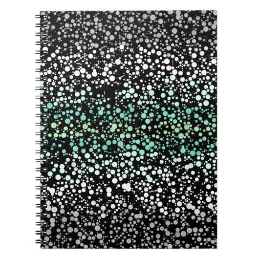 Mod Retro Quirky Groovy Boho Paragender Pride Notitieboek (Voorkant)