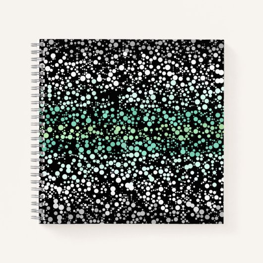 Mod Retro Quirky Groovy Boho Paragender Pride Notitieboek (Voorkant)