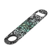 Mod Retro Quirky Groovy Boho Paragender Pride Speed Flessenopener (Voorkant Gekanteld)