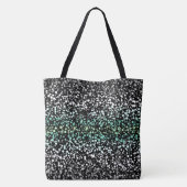 Mod Retro Quirky Groovy Boho Paragender Pride Tote Bag (Achterkant)