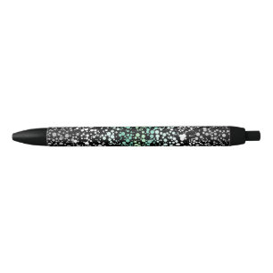 Mod Retro Quirky Groovy Boho Paragender Pride Zwarte Inkt Pen