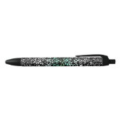 Mod Retro Quirky Groovy Boho Paragender Pride Zwarte Inkt Pen (Bovenkant)