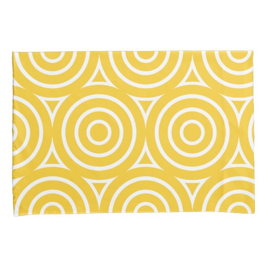 Mod Retro Style Geometrisch ontwerp Kussensloop (Voorkant-Rechts)