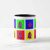 Mod Rider Pop Art Mok (Midden)