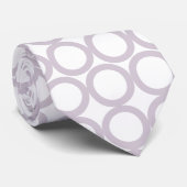 Mod Ringen/lilac Stropdas (Opgerold)