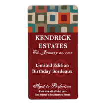 Mod Rode Verjaardagswijn (375ml)