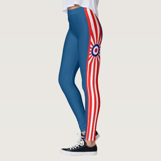 Mod Roundel Burst Decor aan Leggings (Links)