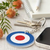 Mod Roundel Double-Sided Sleutelhanger (Voorkant Rechts)