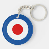 Mod Roundel Double-Sided Sleutelhanger (Achterkant)
