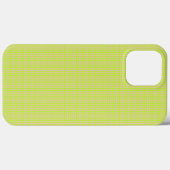 Mod Roze en Gele Dot Barely Er Telefoontas Case-Mate iPhone Case (Achterkant (horizontaal))