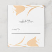 MOD ROZE & OLijf TULP TROUW Plaatskaartje (Buitenkant ongevouwen)