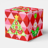 Mod Scandi Holiday Bird Gift Box Bedankdoosjes (Achterkant)