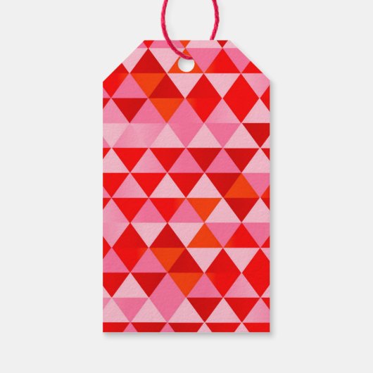 Mod Scandi Holiday Bird Gift label Cadeaulabel (Achterkant)