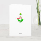 Mod Scandi Holiday Bird Kaart (Achterkant)