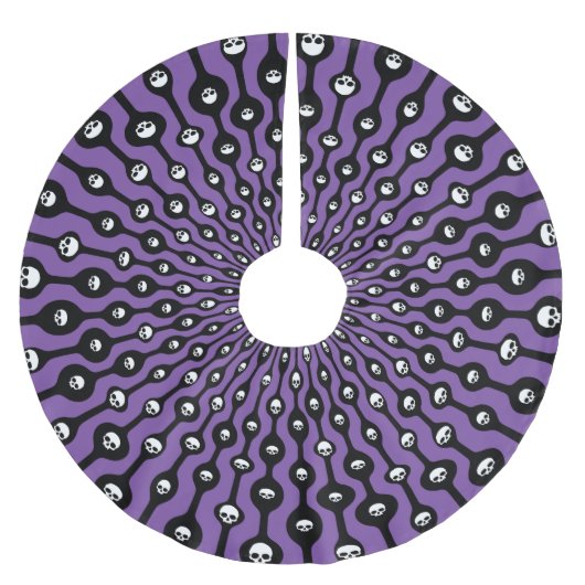 Mod schedeldruppels kerstboom rok (Voorkant)