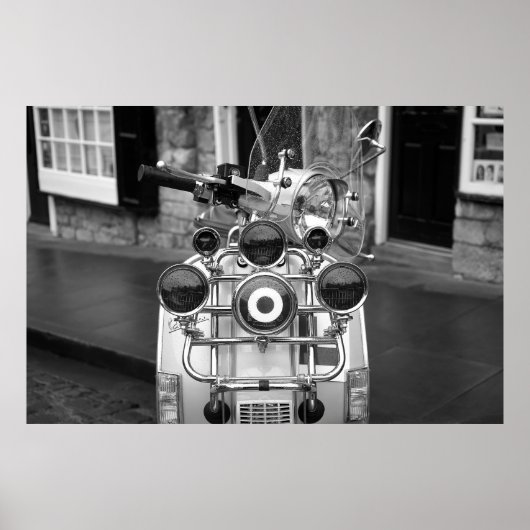  mod scooter poster (Voorkant)