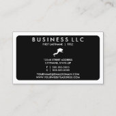 Mod Scuba Diver (kleur aanpasbaar) Visitekaartje (Achterkant)