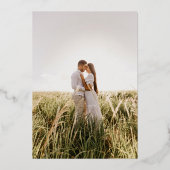 Mod Shapes Lijst Wedding Folie Uitnodiging (Achterkant)