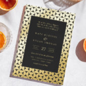 Mod Shapes Lijst Wedding Folie Uitnodiging