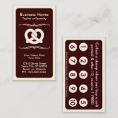 mod soft pretzel - trouwe klantenkaartje (Voorkant / Achterkant)