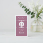 mod softball visitekaartje (Staand voorkant)