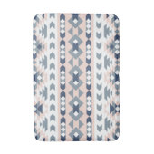 Mod Southwest Geometric Navy Blush Badmat (Voorkant Verticaal)