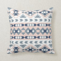 Mod Southwest Geometric Navy Blush