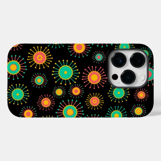 Mod Starbursts Case-Mate iPhone Case (Achterkant (horizontaal))