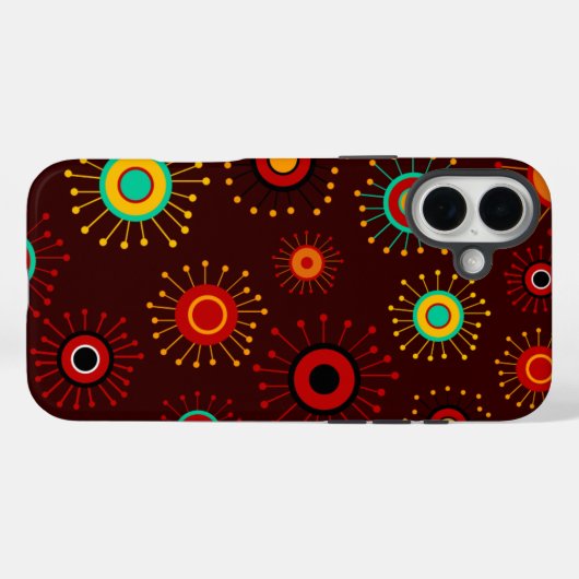 Mod Starbursts Case-Mate iPhone Case (Achterkant (horizontaal))