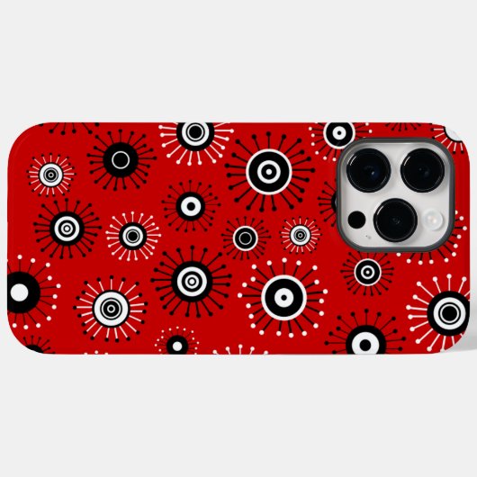 Mod Starbursts Case-Mate iPhone Case (Achterkant (horizontaal))