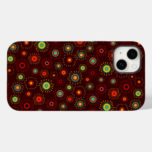 Mod Starbursts Case-Mate iPhone Case (Achterkant (horizontaal))