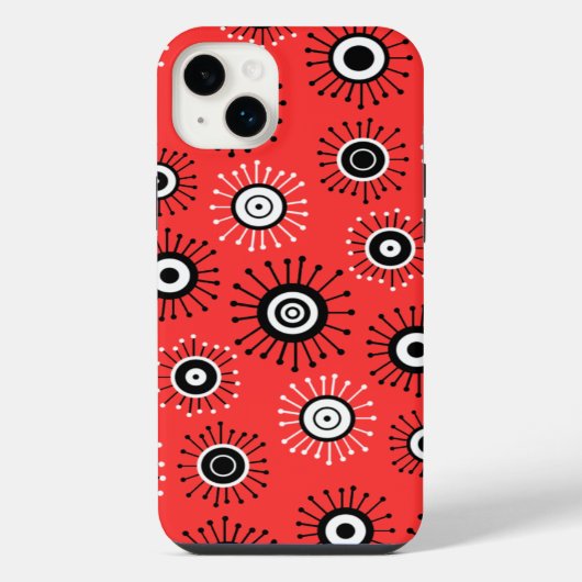 Mod Starbursts iPhone Hoesje (Achterkant)