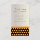 Mod Stars, monogram visitekaartjes (Achterkant)