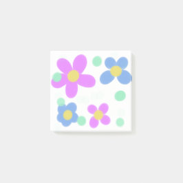 Mod Stippen Floral Print Post-it® Notes