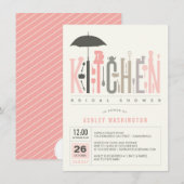 Mod stock the Kitchen Vrijgezellenfeest Party nodi Kaart (Voorkant / Achterkant)