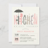 Mod stock the Kitchen Vrijgezellenfeest Party nodi Kaart (Voorkant)